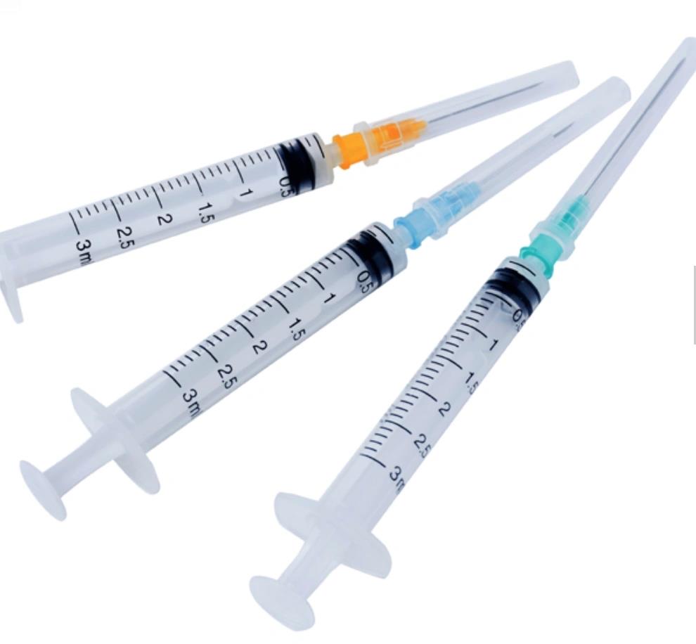 3cc Luer Slip Medical Disposable Syringe With CE