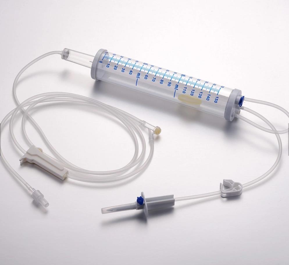 Medical Disposable IV Burette set with 100/150CC Chamber
